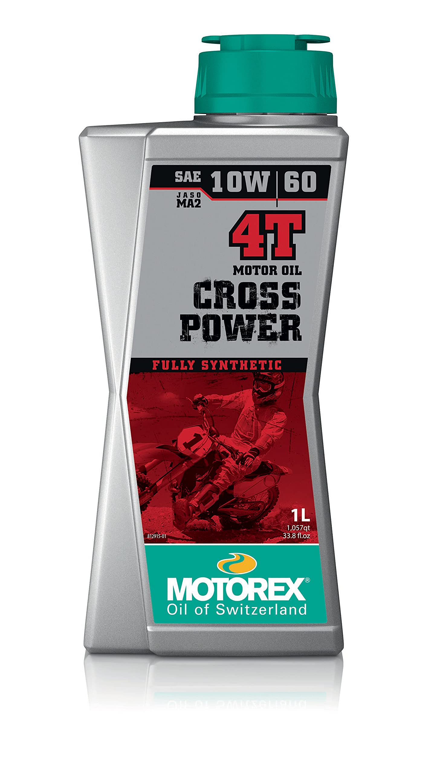 MOTOREX 4T Cross Power SAE 10W-60 Motorrad Motoröl 1l von Motorex