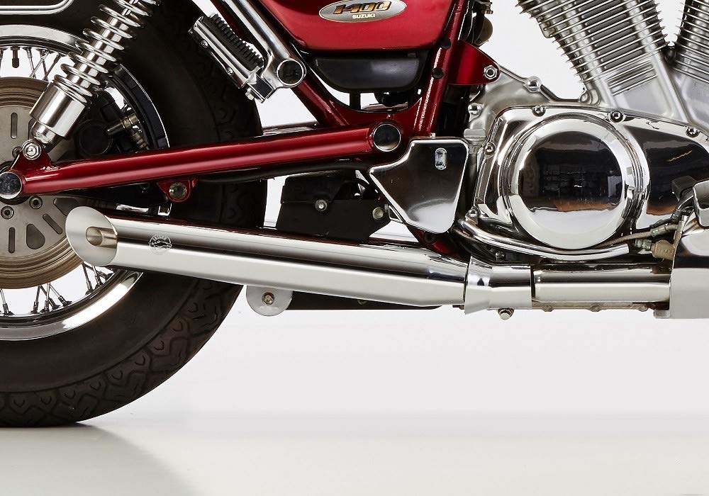 Auspuffanlage Falcon Slip On Cromo Line - Slash Cut kompatibel für Suzuki VS 1400 Intruder Auspuffanlage Falcon Slip On Cromo Line - Slash Cut kompatibel für Suzuki VS 1400 Intruder von Motorrad Burchard