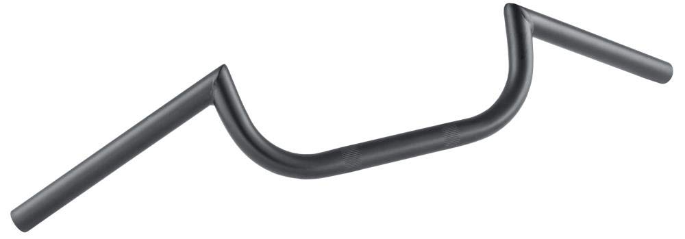 Highway Hawk Lenker ACE 710 mm breit 120 mm hoch für 1" (25,4 mm) Klemmung schwarz matt von Motorrad Burchard