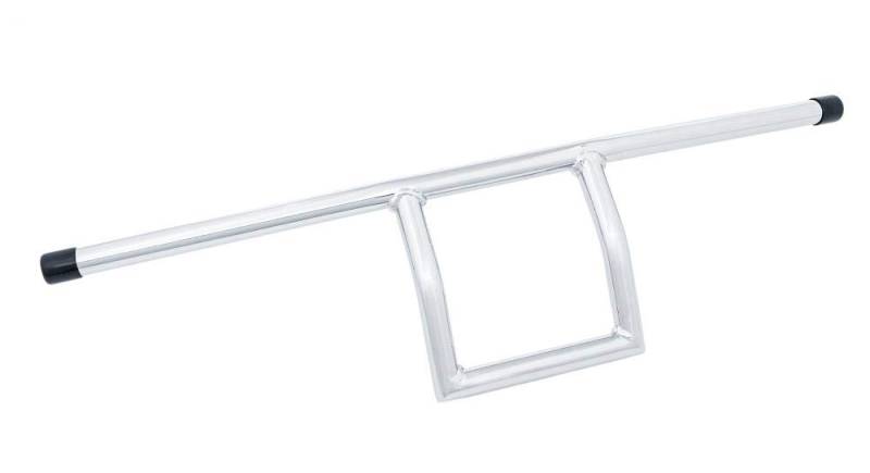 Highway Hawk Lenker Square 700 mm breit für 7/8" (22 mm) Klemmung Chrom TÜV von Motorrad Burchard