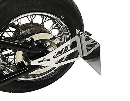 Seitlicher Kennzeichenhalter kompatibel für Honda VT 600 Shadow PC21 mit TÜV Teilegutachten von Motorrad Burchard