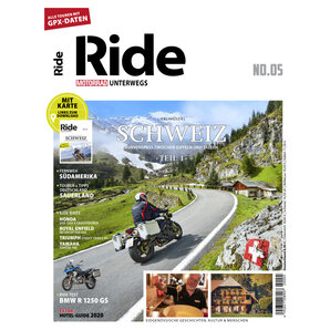 RIDE Motorrad unterwegs - Schweiz Reiseführer von Motorrad