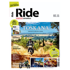 RIDE Motorrad unterwegs - Toskana 150 Seiten von Motorrad