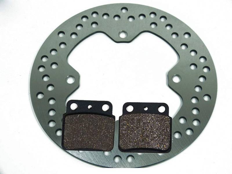 Bremsscheibe Ersatzteil für/kompatibel mit LTZ 400 hinten mit Bremsbelag ABE/TüV von Homry
