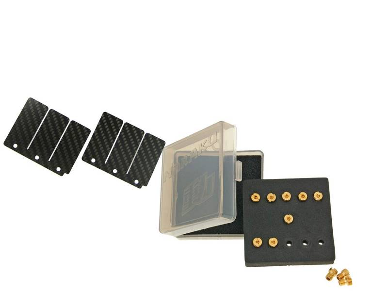 Membrane Carbon Ersatzteil für/kompatibel mit KMX 125 Stage 2 Racing mit 11 Tuning Düsen von MotorsportGoetz