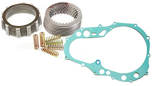 Racing Kupplung Powerkit Ersatzteil für/kompatibel mit LTZ 400 03-04 Kupplungslamellen Stahllamellen Kupplungsfedern Dichtung von MotorsportGoetz