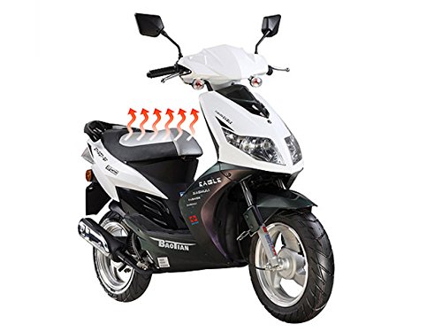 Sitzheizung Carbon Ersatzteil für/kompatibel mit Baotian Roller von MotorsportGoetz
