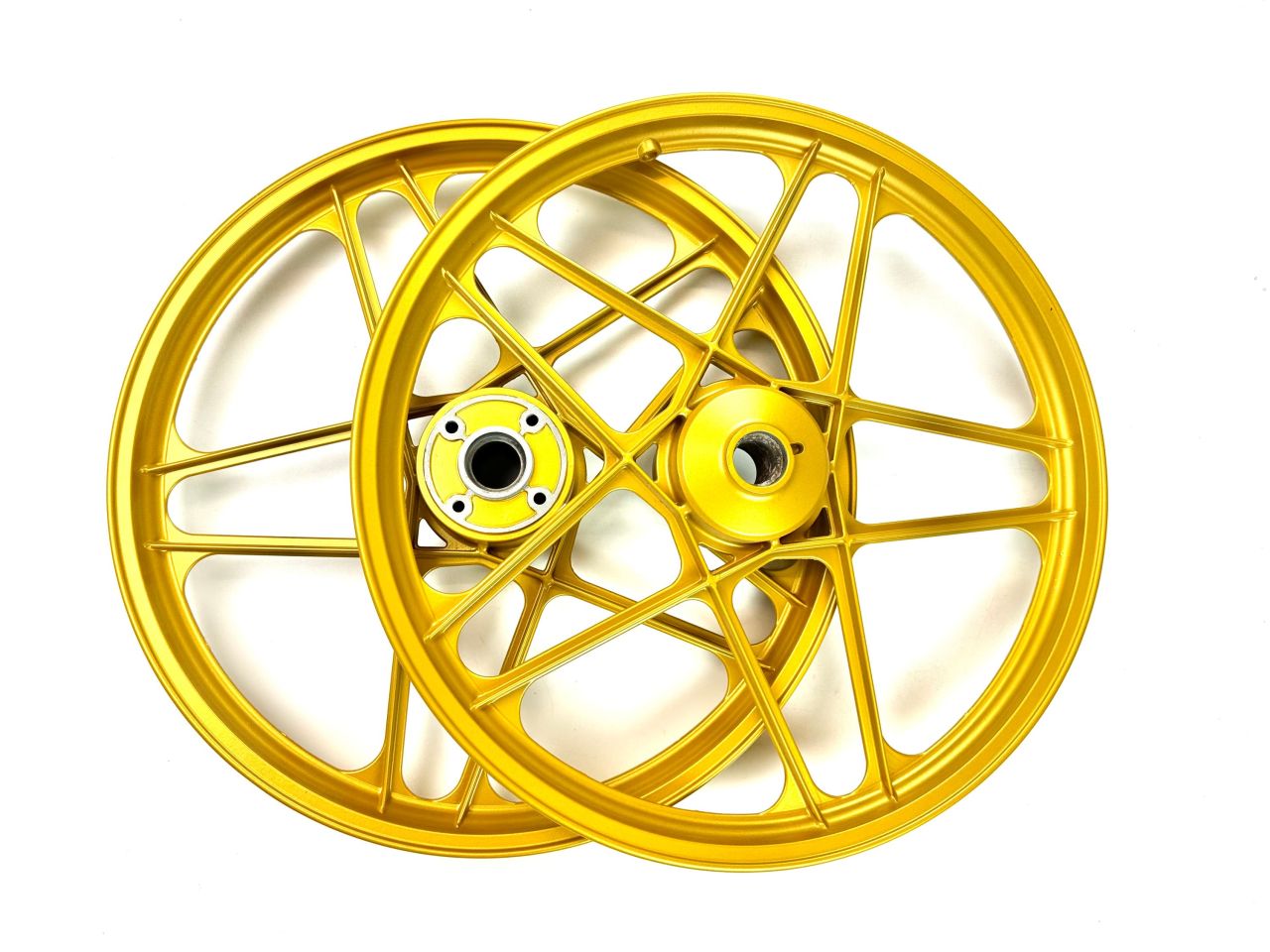 Felgensatz gold 17 Zoll für Hercules Prima 2 3 4 5 6 Optima Moped Sternfelge Felgensatz gold 17 Zoll für Hercules Prima 2 3 4 5 6 Optima Moped Sternfelge von Motosipa