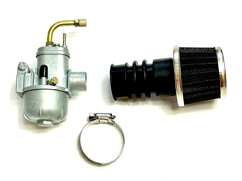 Neuer Tuning Vergaser 12mm inkl. Sportluftfilter Hercules Prima GT GX Neuer Tuning Vergaser 12mm inkl. Sportluftfilter Hercules Prima GT GX von Motosipa