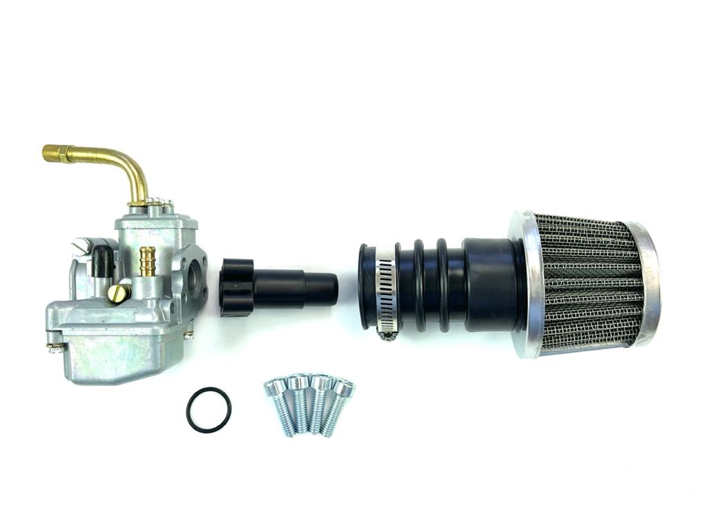 TUNING Set Vergaser 85/13 Sportluftfilter Adapter passt bei Hercules Prima Mo... TUNING Set Vergaser 85/13 Sportluftfilter Adapter passt bei Hercules Prima Mo... von Motosipa