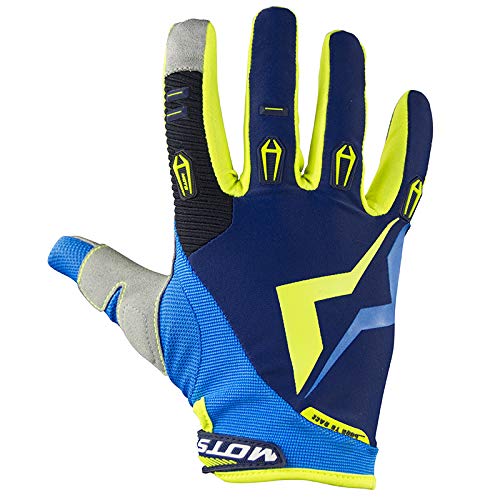 Mots Handschuhe Enduro/Motocross X1, Blau, S, Blau von Mots