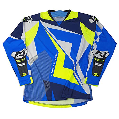 Mots MT2112SA Trial Rider3 T-Shirt, blau, Größe S von Mots