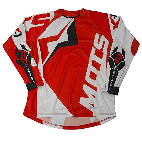 Mots T-Shirt Enduro/Motocross X1, Rot, L, Größe L von Mots