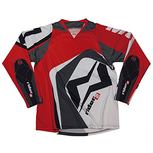 Mots mt2107 X XLR Trial Rider 2 Shirt, rot, Größe XXL von Mots