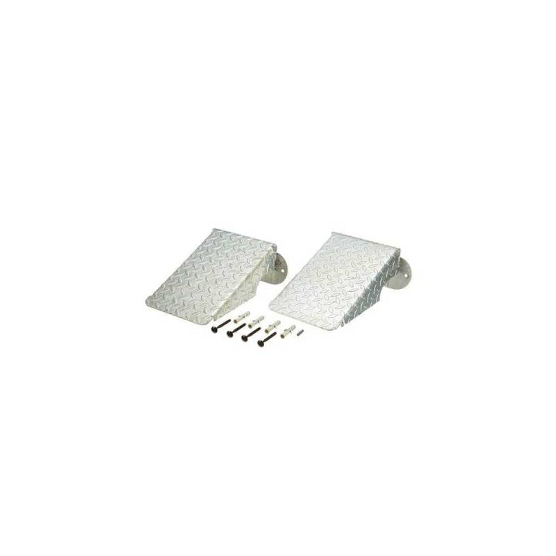 Lifebox A383S2 Überfahrbrücke - Silber - 1 Tonne Tragfähigkeit - 10x31x31 cm - Verzinkter Stahl von Lifebox