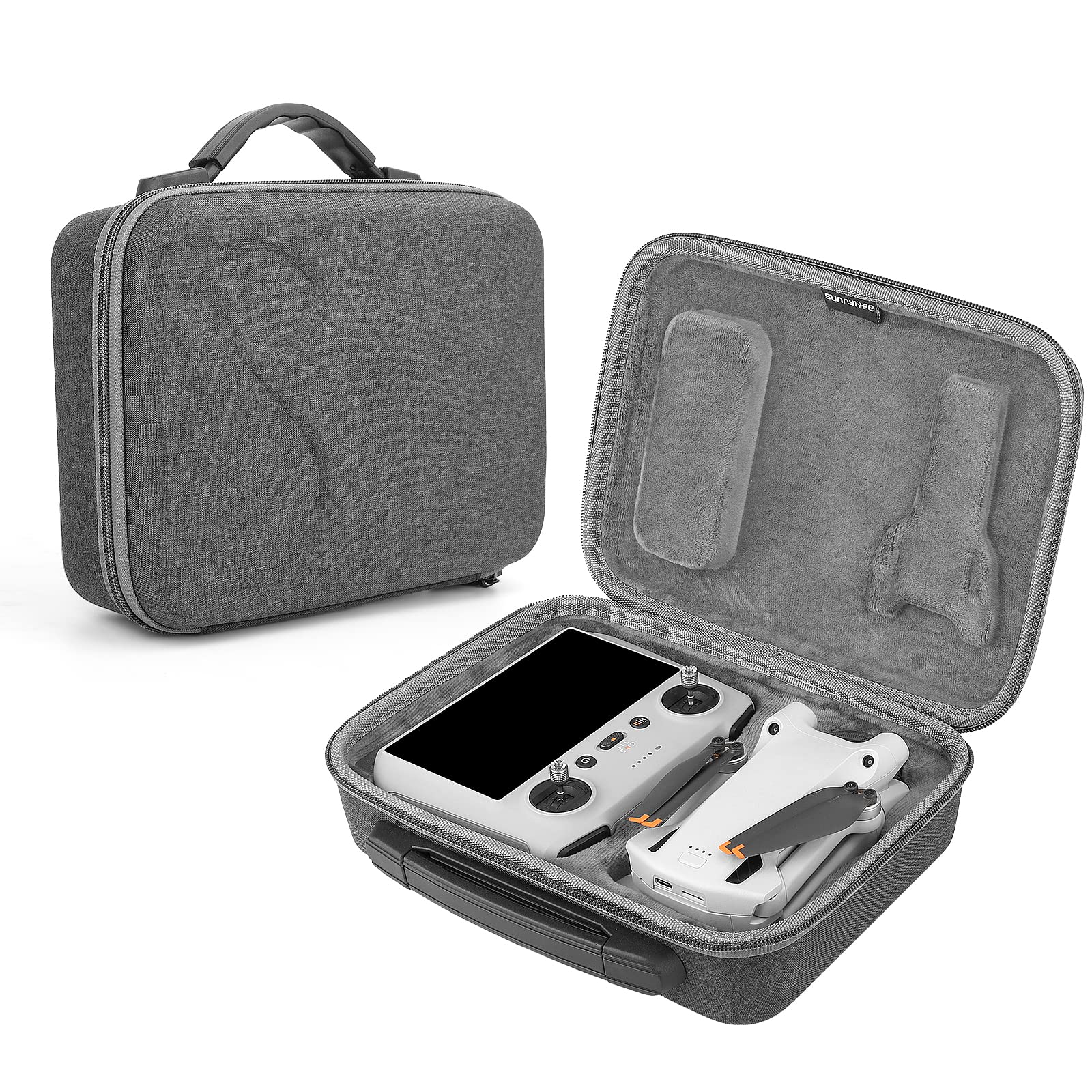 MotuTech Schutzhülle für DJI Mini 3 / Mini 3 Pro Drohne und RC RC-N1 Fernbedienung, tragbare Schutzhülle, Aufbewahrungsbox, Transportbox (für DJI Mini 3 Pro Drohne und Fernbedienung) von MotuTech