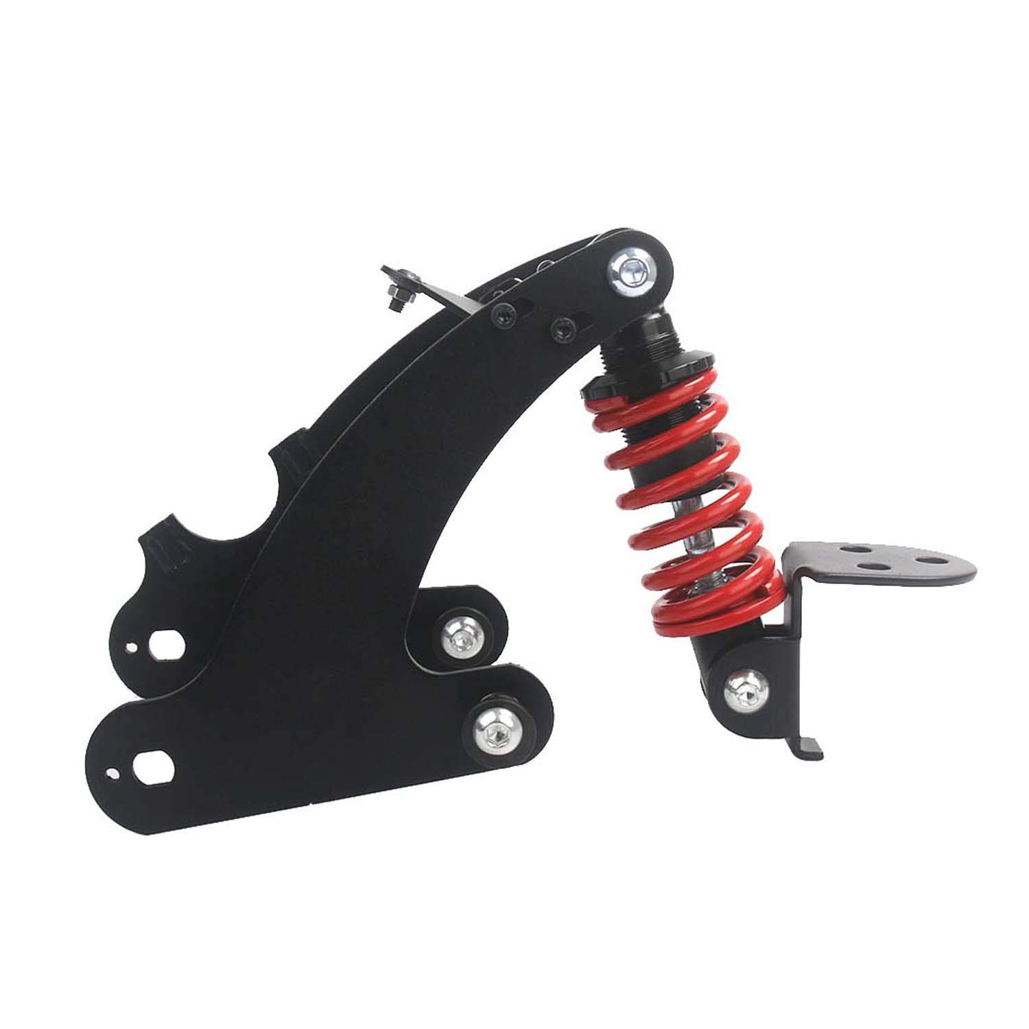 MotuTech Stoßdämpfer hinten für Xiaomi M365 1S Pro Pro2 Elektroroller, Federung, Stoßdämpfung, Modernisierungs-Set (rot für Xiaomi Pro/Pro 2) von MotuTech