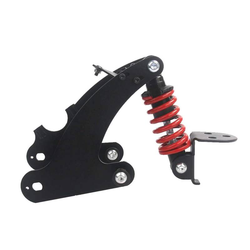 MotuTech Stoßdämpfer hinten für Xiaomi M365 1S Pro Pro2 Elektroroller, Federung, Stoßdämpfung, Modernisierungs-Set (rot für Xiaomi Pro/Pro 2) von MotuTech