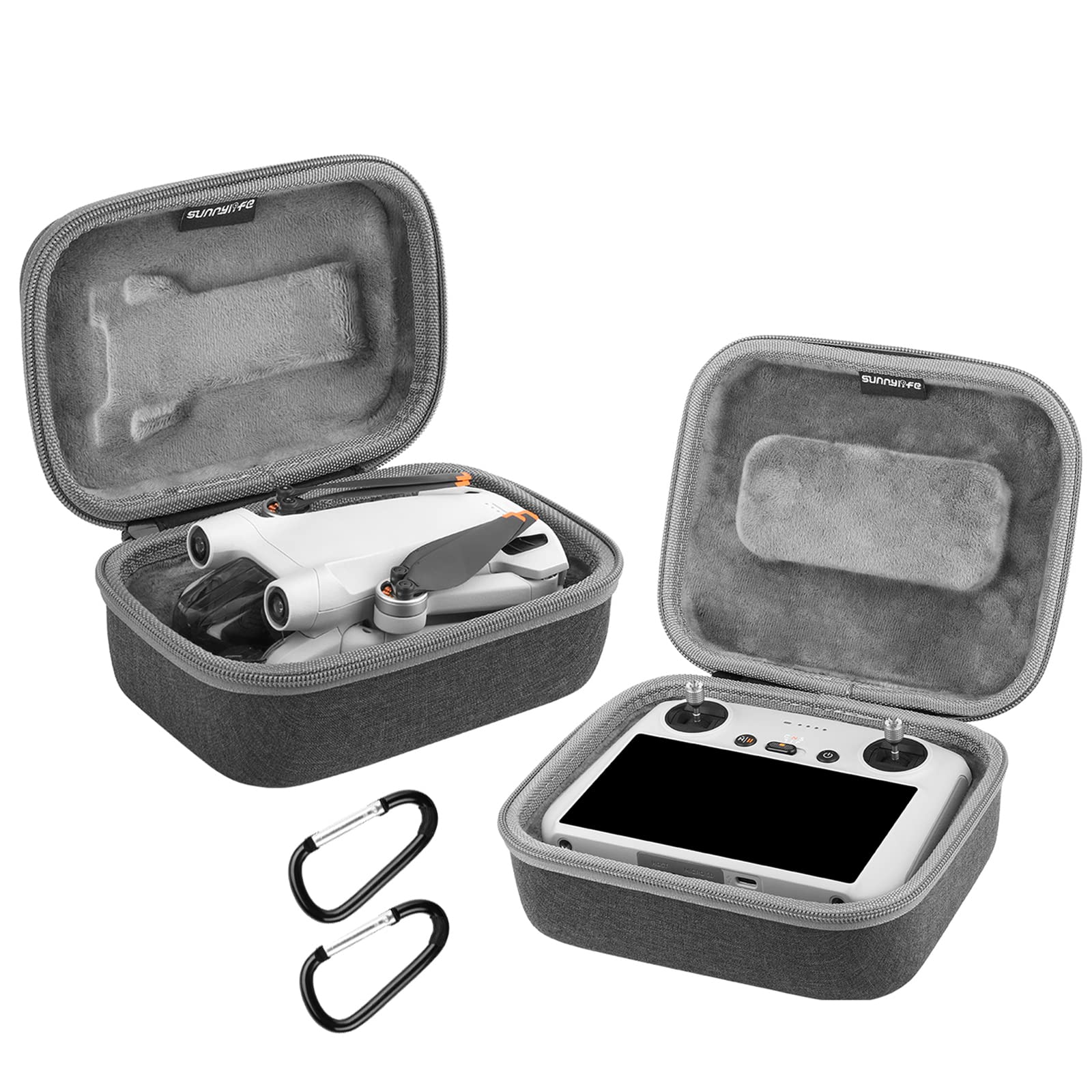 MotuTech Tasche für DJI Mini 3 / Mini 3 Pro Tasche Drohne Fernbedienung hülle Box hardcase Tragbare Transportkoffer Klein Ultralight zubehör (für DJI Mini 3 Pro Drohne + RC Fernbedienung) von MotuTech