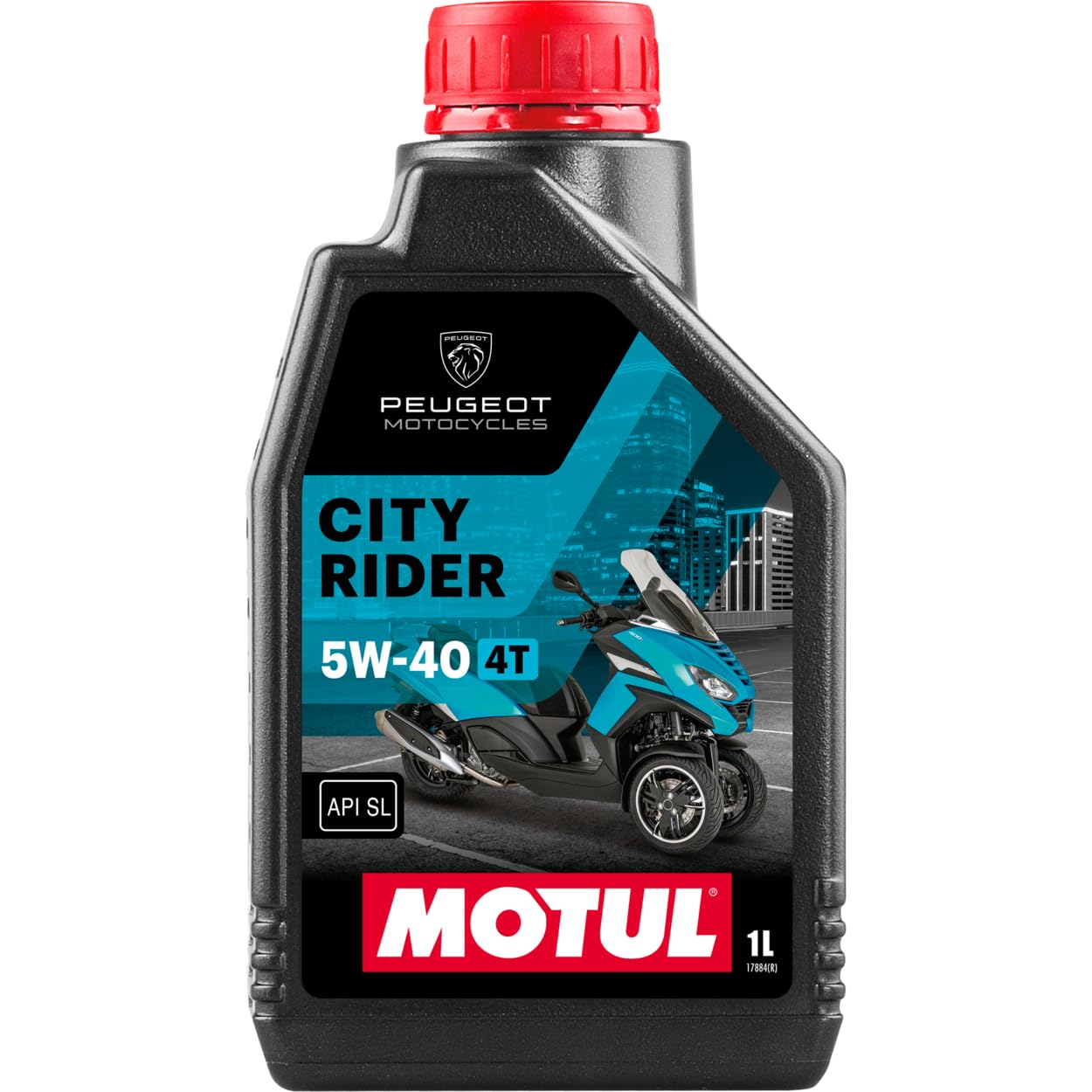 4-Takt Motoröl 5W-40 Motul City Rider Peugeot 1L 4-Takt Motoröl 5W-40 Motul City Rider Peugeot 1L von Motul