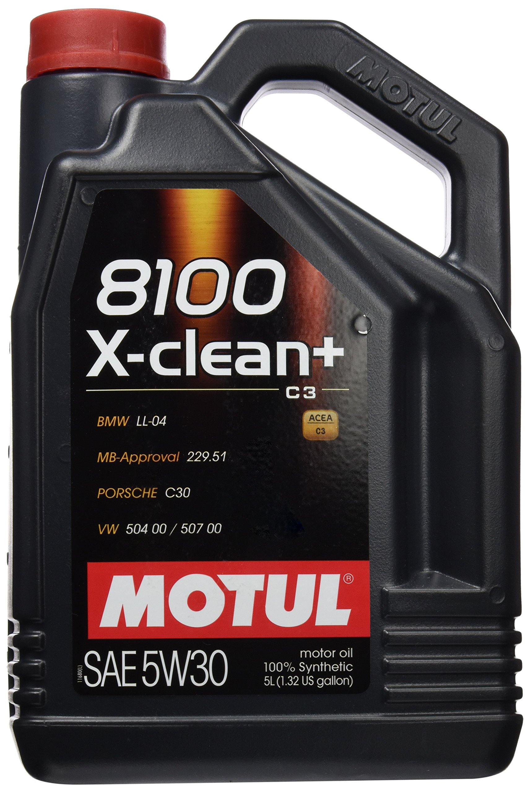 5 Liter Motul X-clean+ C3 SAE 5W30, 102269, Brown 5 Liter Motul X-clean+ C3 SAE 5W30, 102269, Brown von Motul