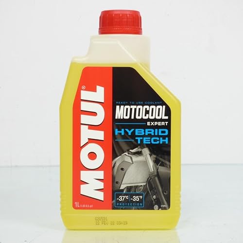 Kühlmittel Flüssig für Motorrad Motul Motocool Experte Hybrid Tech Gelb 1L von Motul