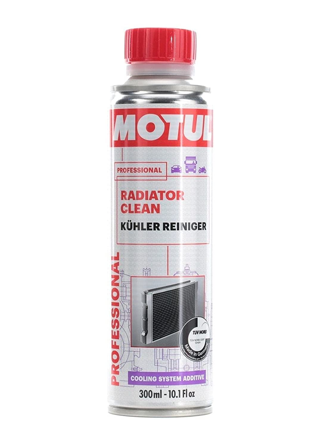 Motul Radiator Clean Kühler Reiniger Kühlerystem 108125 300Ml von Motul