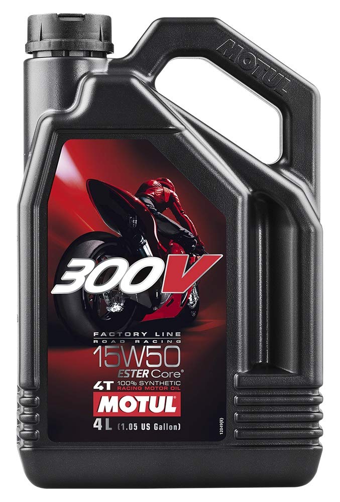 Motoröl Motul 300 V Factory Line Road Racing 4T 15W50 100% Synthese 4L von Motul