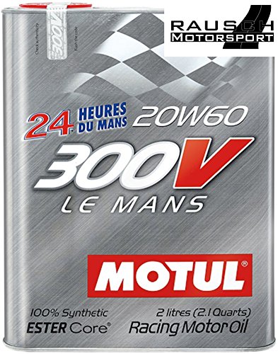 MOTUL 300V LE MANS Ester Core RACING Motoröl Öl 20W60 100% Synthetic - 8 Liter von Motul