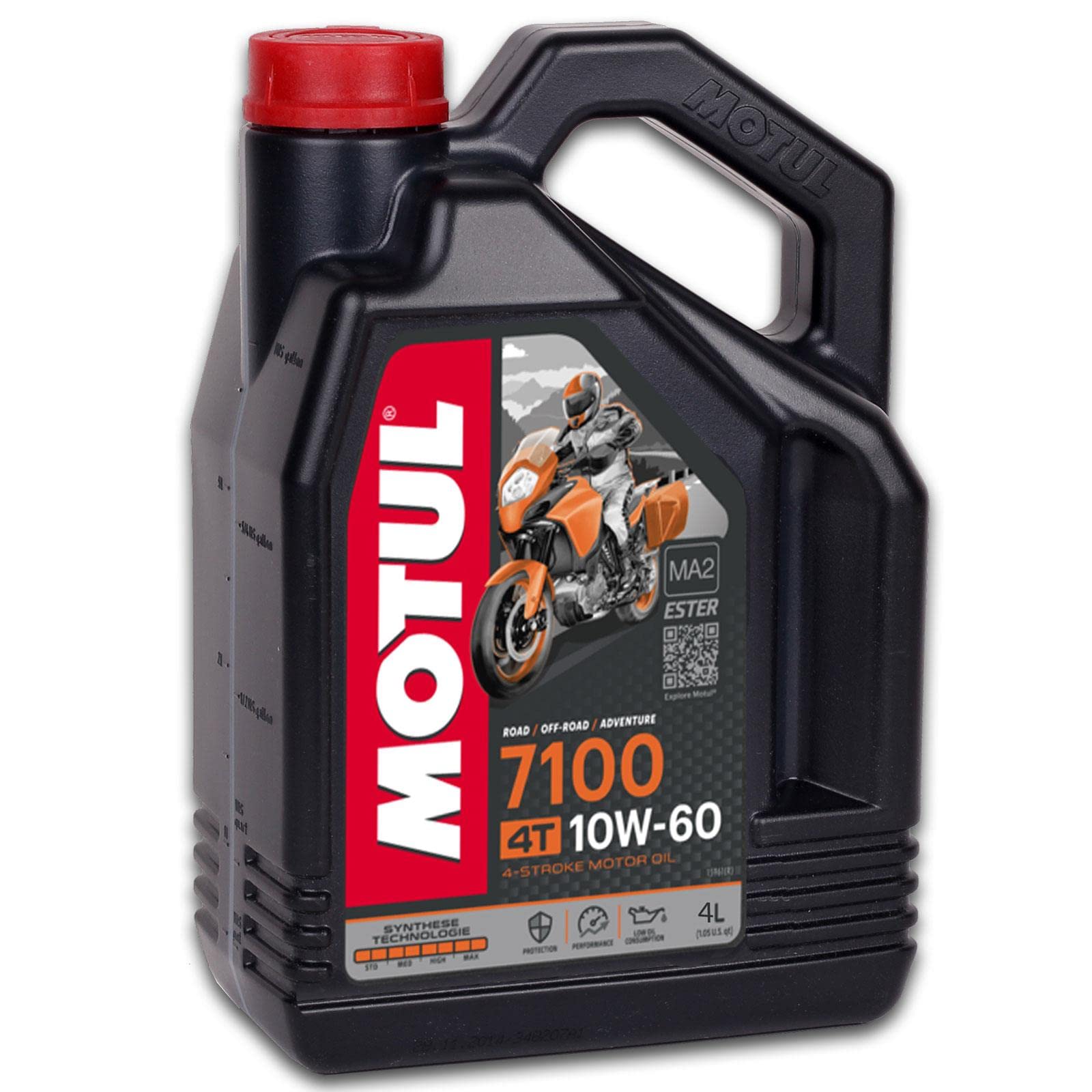 MOTUL 7100 4T 10W60 Motorenöl 4 Liter von Motul