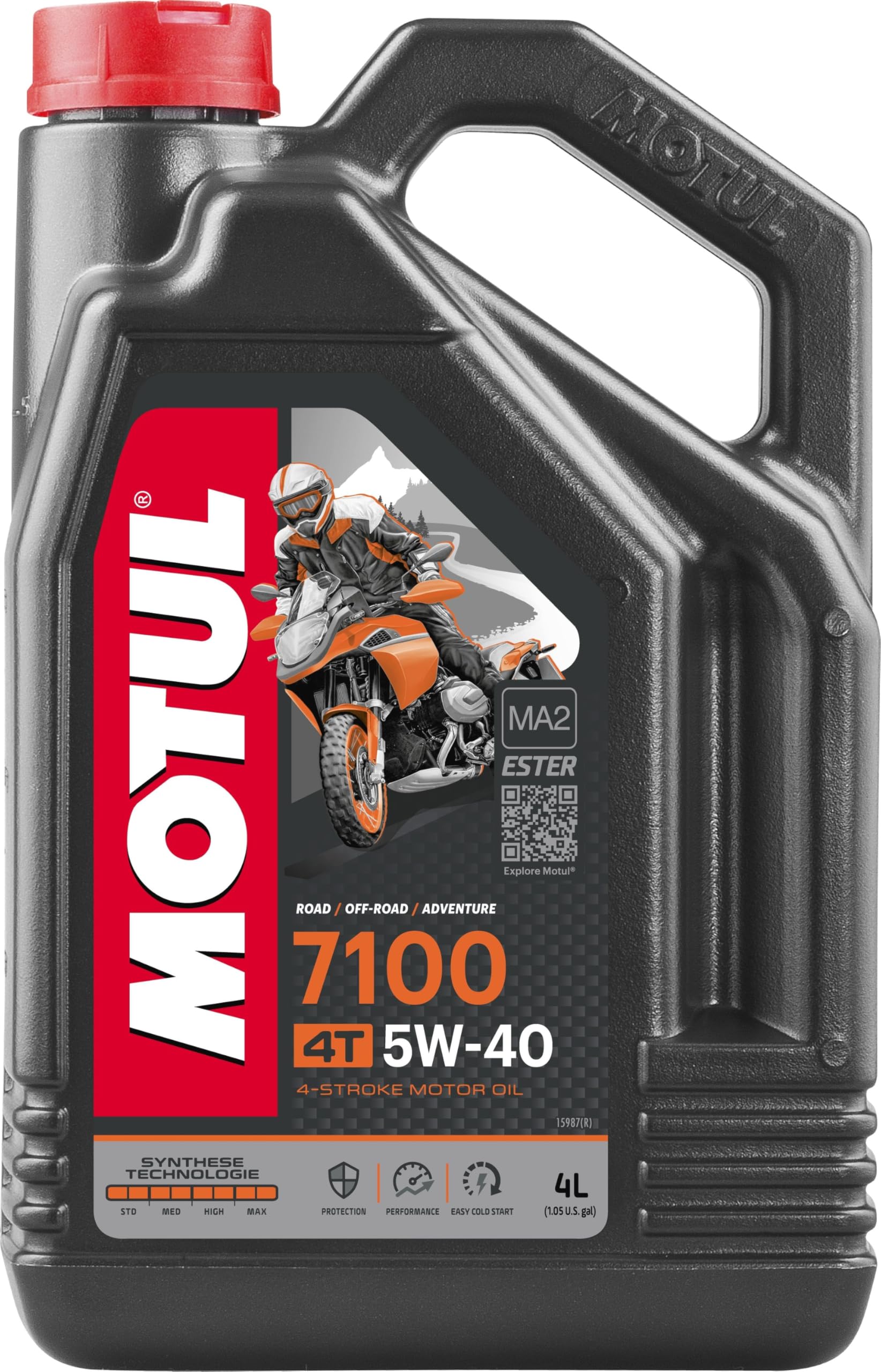 MOTUL 7100 4T 5W40 Motorenöl 4 Liter von Motul