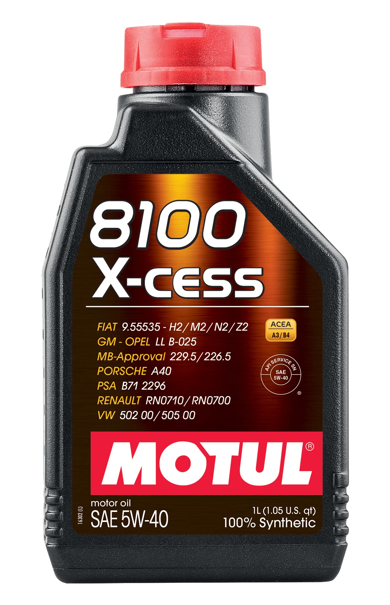 MOTUL 8100 X-Cess 5W40 / 1Liter von Motul