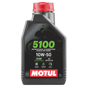 Motorenöl 5100 4T 10W-50, 1 Liter technosynthese Motul von Motul