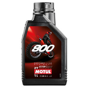 Motorenöl 800 2T FL Off Road, 1 Liter Synthese-Technologie Motul von Motul