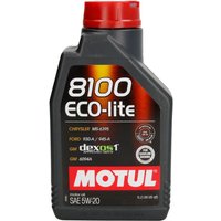Motoröl MOTUL 8100 Eco-Lite 5W20 1L von Motul