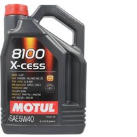 Motoröl MOTUL 8100 X-CESS 5W40 4L von Motul