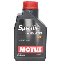 Motoröl MOTUL Specific 504/507 0W30 1L von Motul
