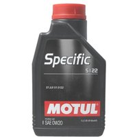 Motoröl MOTUL Specific 5122 0W20 1L Motoröl MOTUL Specific 5122 0W20 1L von Motul