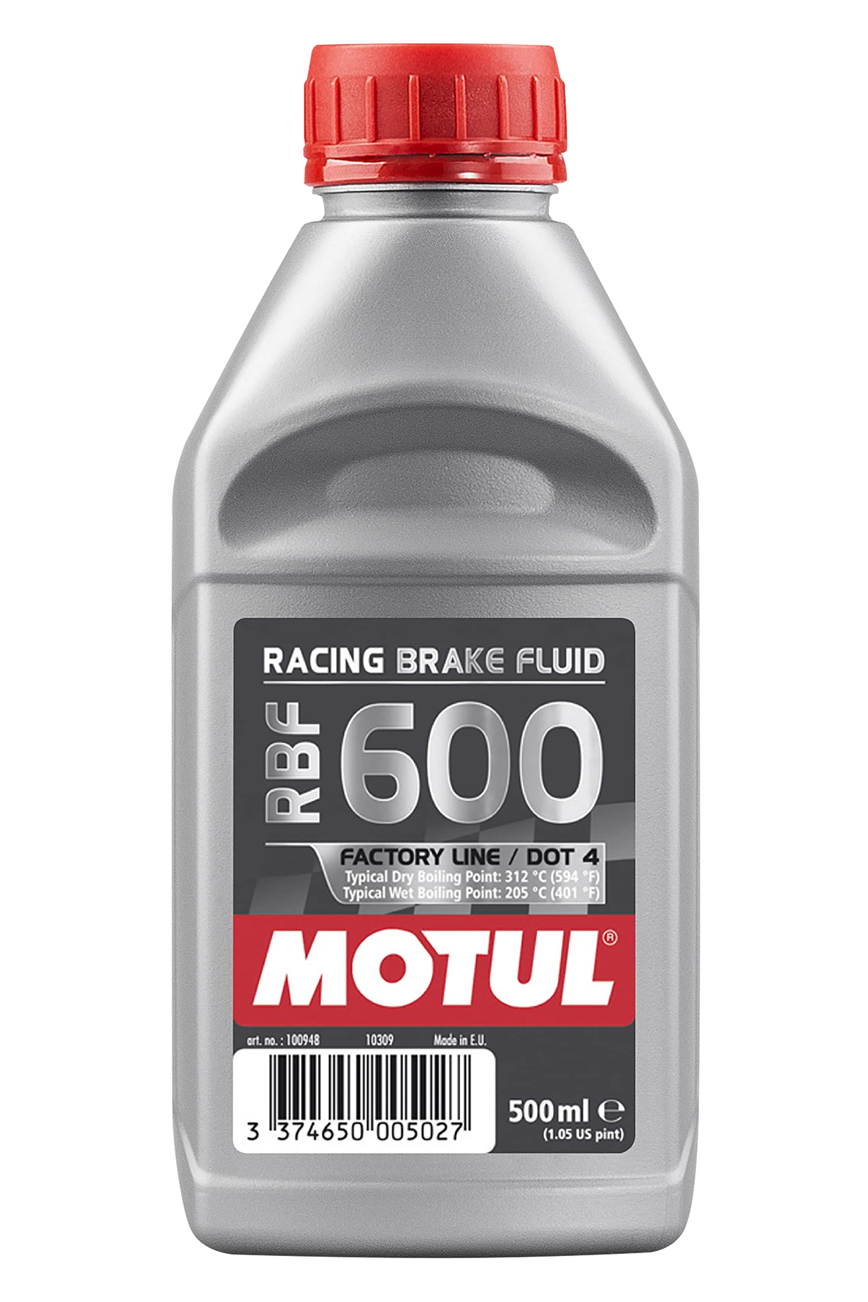 Motul 100948 Racing Brake Fluid, 500ml Volumen schwarz von Motul