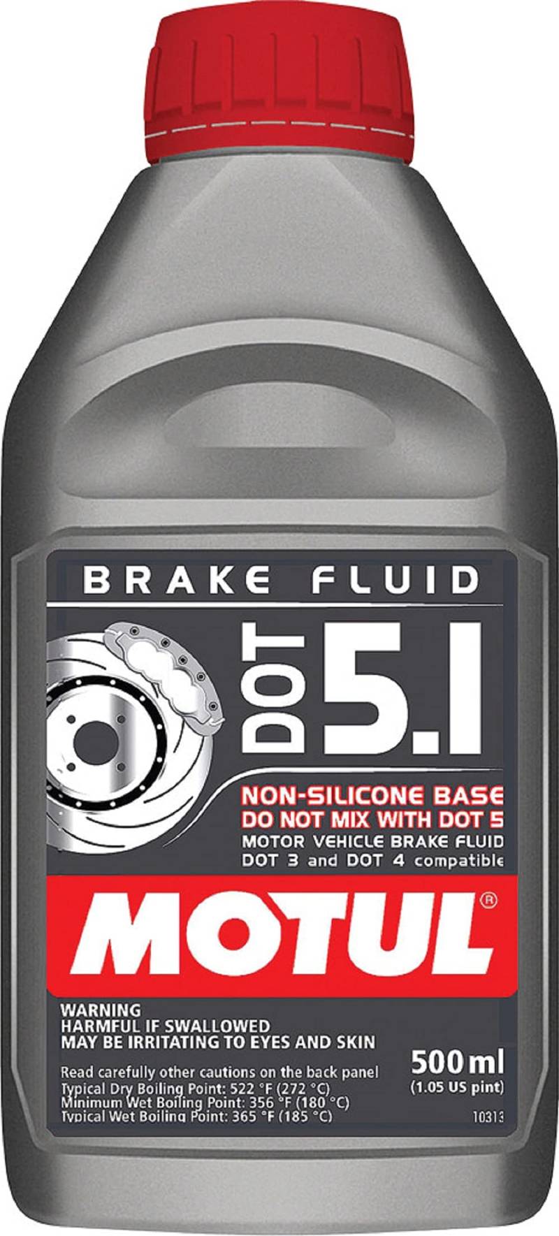 Motul 100951 Brake Fluid DOT 5.1 Non-Silicone 1/2 Liter von Motul