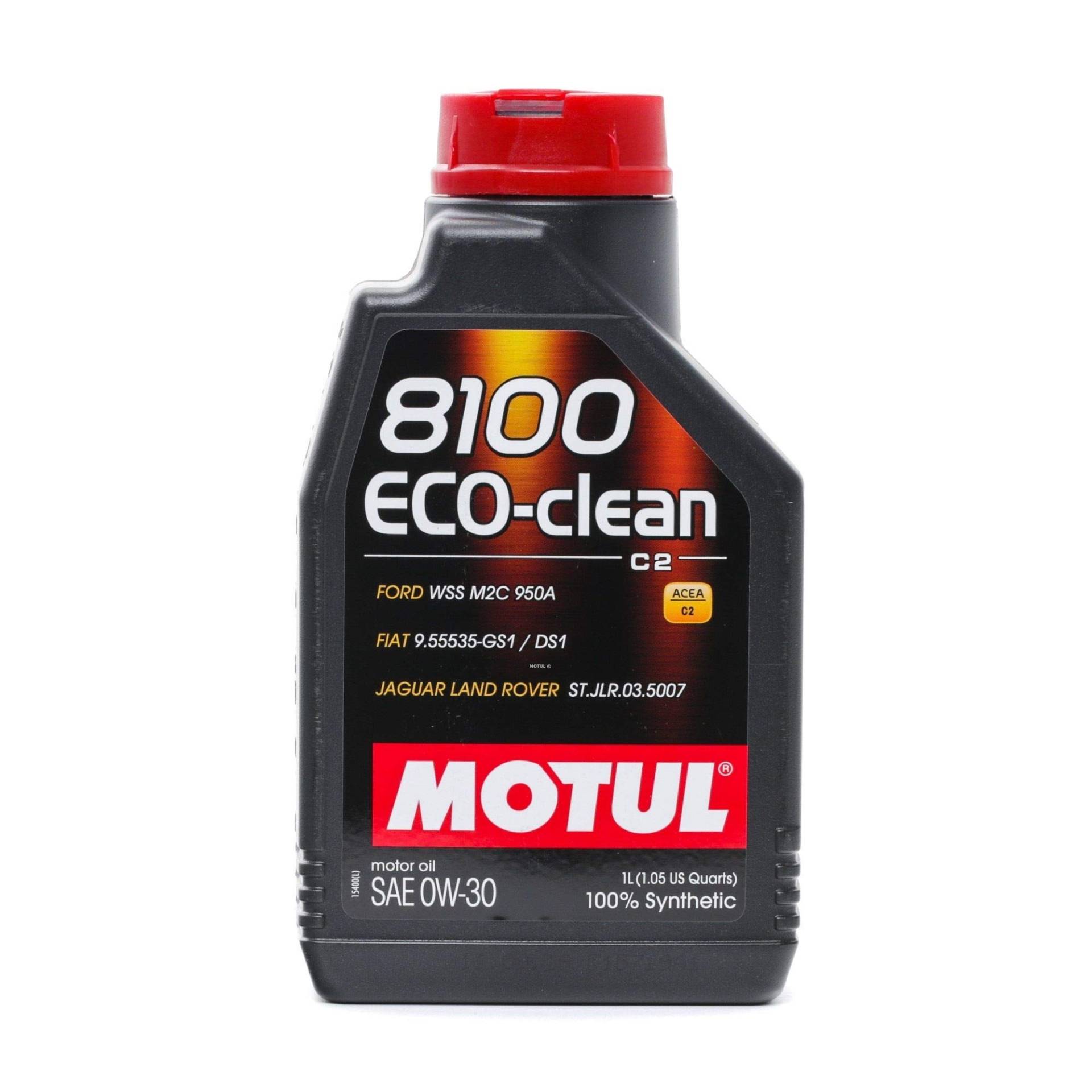 Motul 102888 Motoröl 8100 Eco-Clean 0W-30, 1 L von Motul