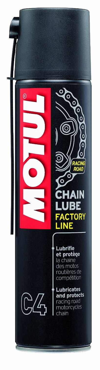 Motul Mountain 102983 C4 Chain Lube Factory Line, 400 ml, Brown, 150x20x10 von Motul