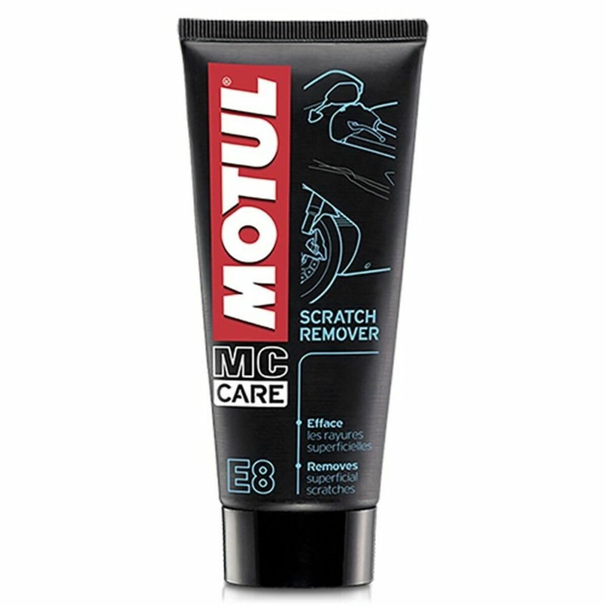 Motul 103003 E8 Scratch Remover, 100 ml, 150x20x10 von Motul