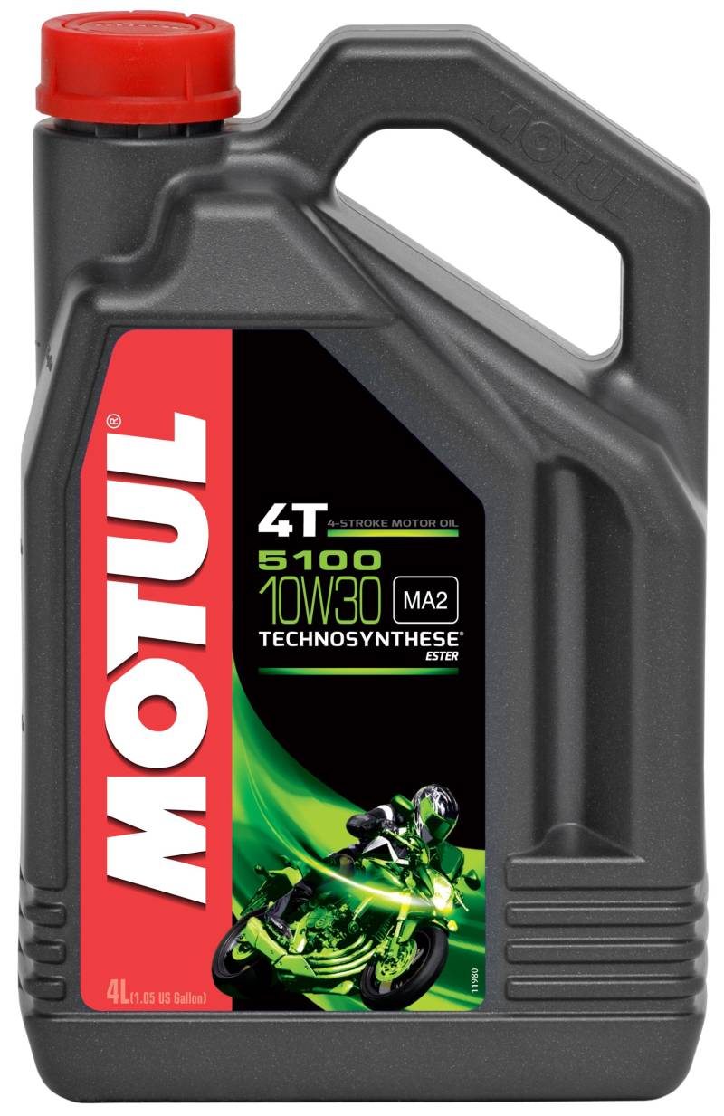 Motul 104063 5100 4T, 10 W-30, 4 L von Motul