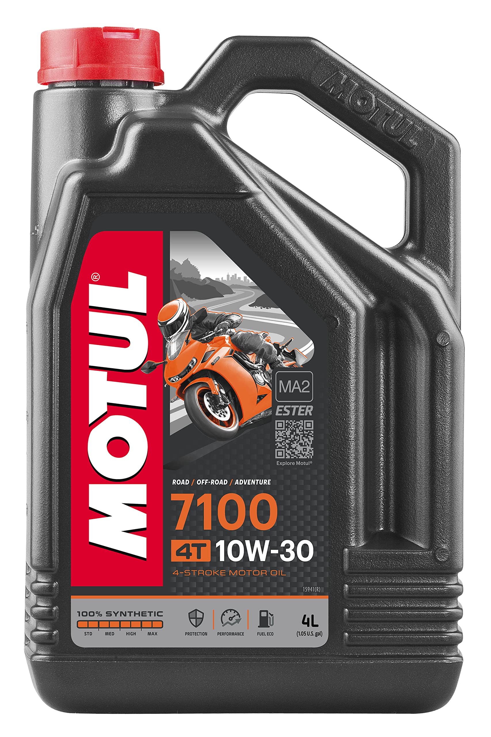Motul 104090 7100 4T, 10 W-30, 4 L Motul 104090 7100 4T, 10 W-30, 4 L von Motul
