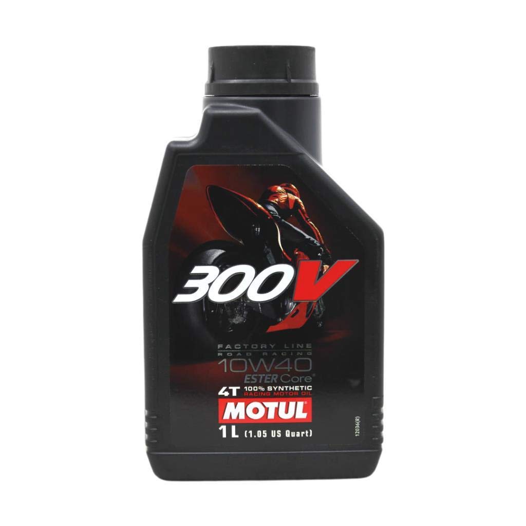 Motul 104118 300V 4T Factory Line Road Racing, 10 W-40, 1 L von Motul