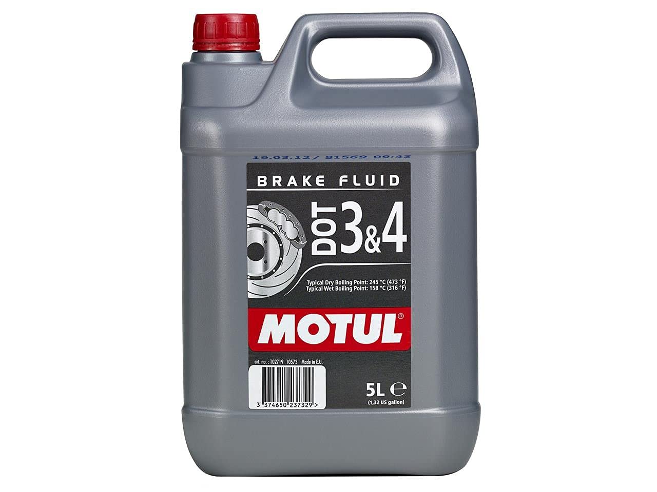 Motul 104247 DOT 3/4 Brake Fluid, 5 L Motul 104247 DOT 3/4 Brake Fluid, 5 L von Motul