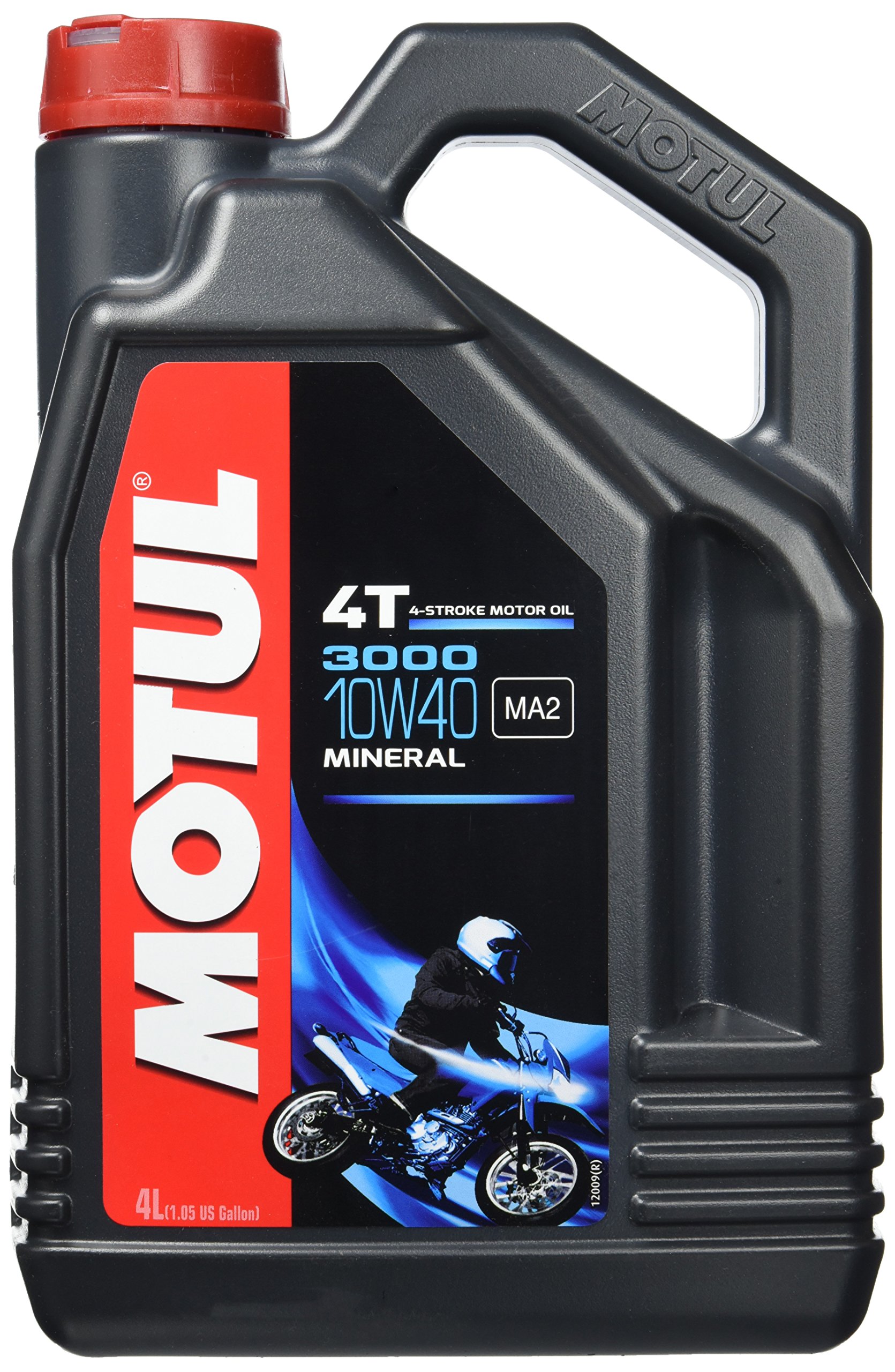 Motul 107693 3000 4T Motoröl, 10 W-40, 4 L Motul 107693 3000 4T Motoröl, 10 W-40, 4 L von Motul