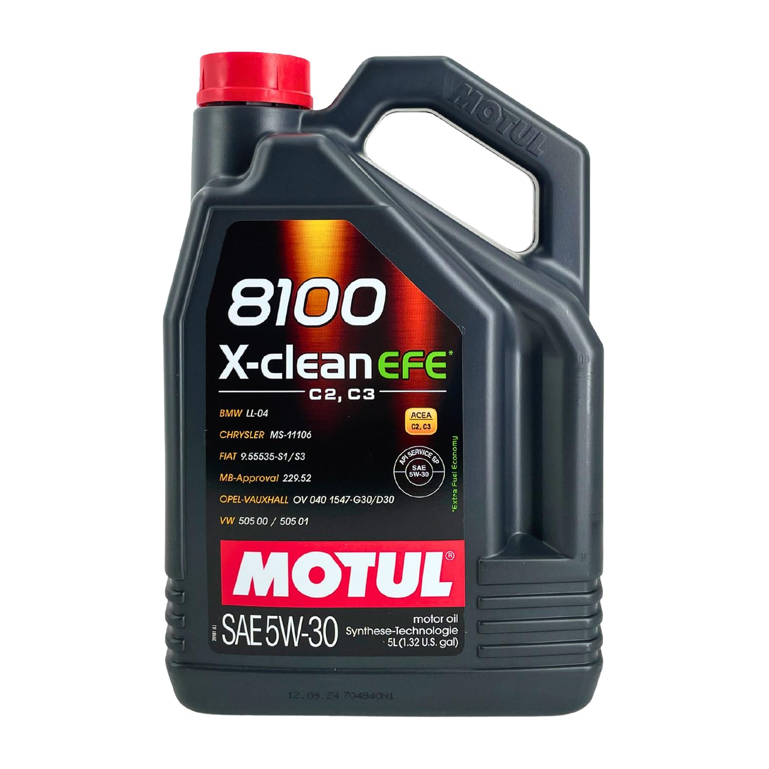 Motul Deutschland GmbH Motoröl 8100 X-CLEAN EFE 5W-30 5L von Motul