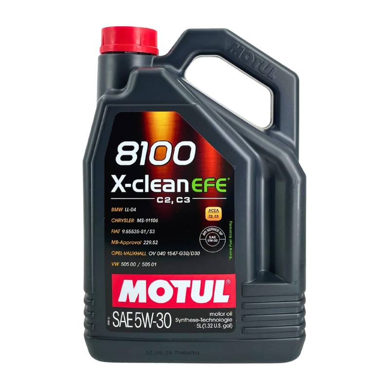 8100 X-Clean EFE 5W-30, 5 Liter von Motul